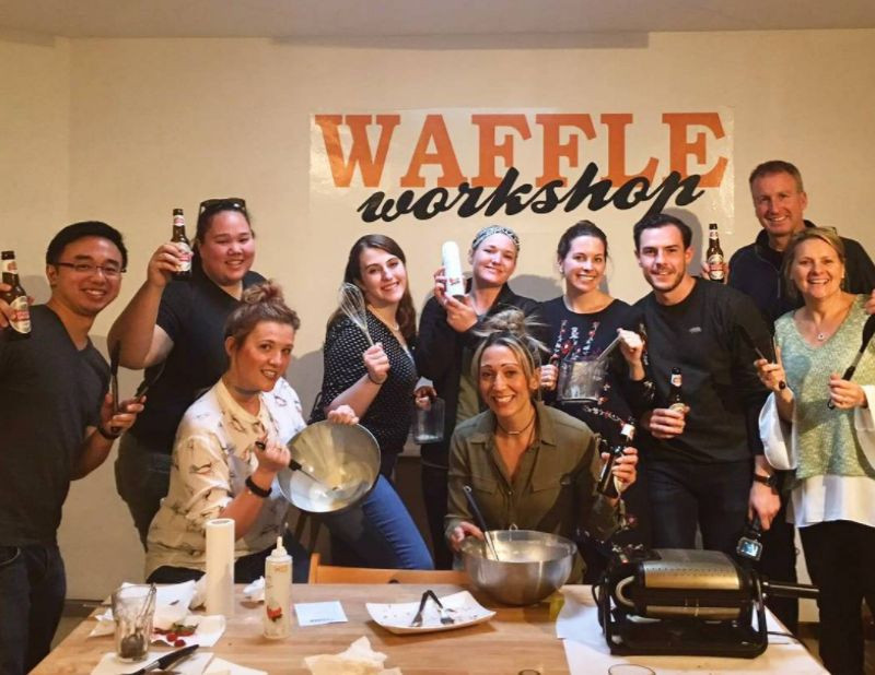 Brussels Waffle Workshop / All you can eat