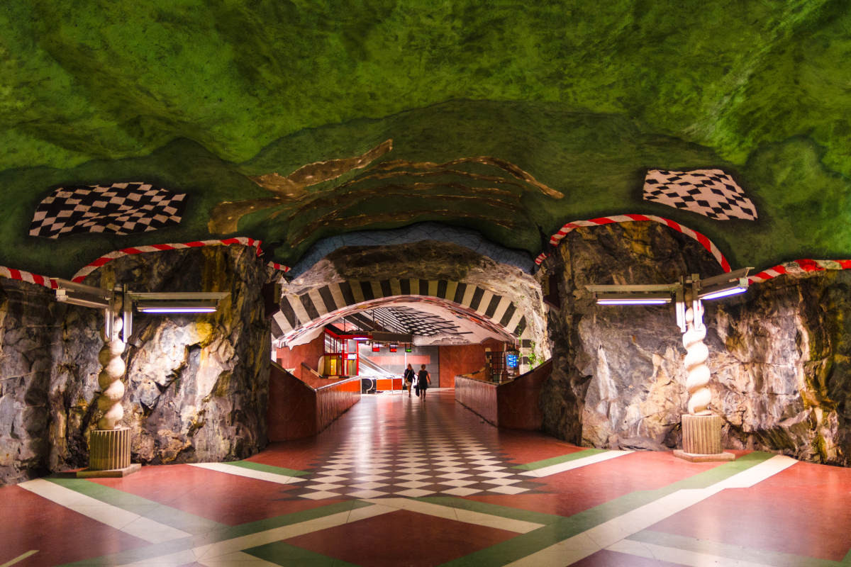 Tour por el Metro de Estocolmo