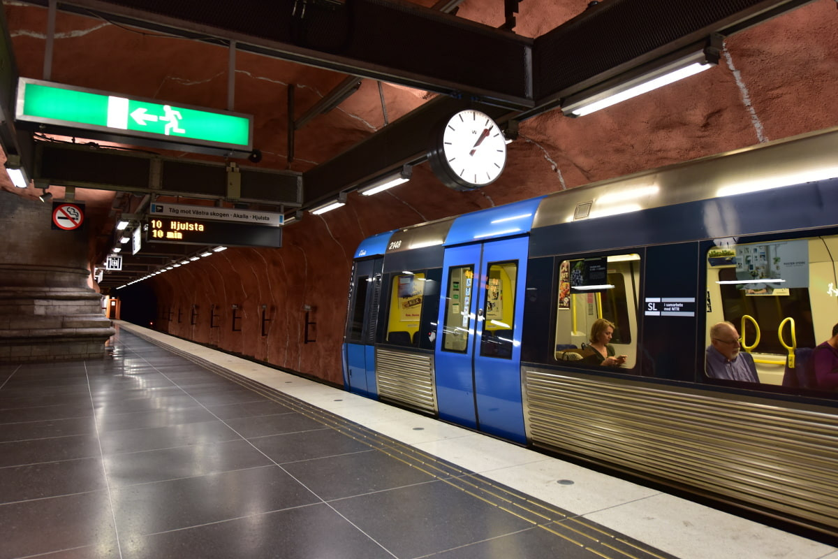 Tour por el Metro de Estocolmo