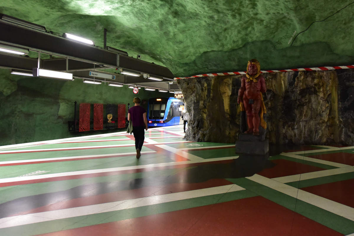 Tour por el Metro de Estocolmo