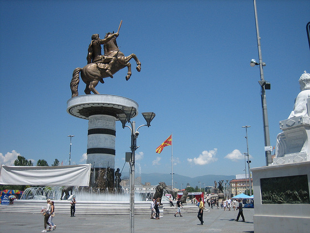 Free Tour por caminata en Skopie.